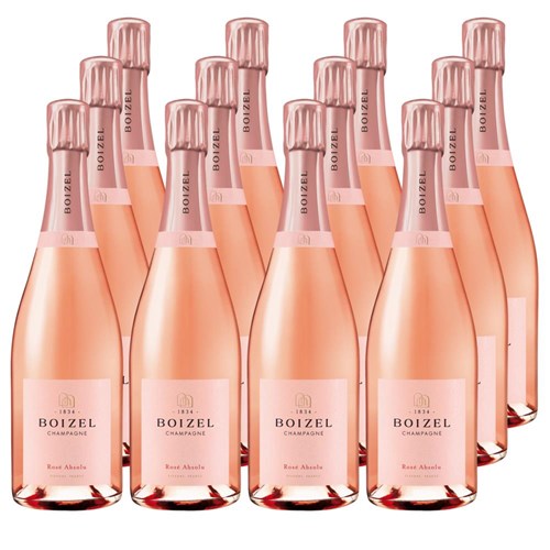 Boizel Rose  NV Champagne 75cl Crate of 12 Champagne